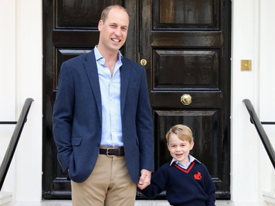 Prince George’s first day of school with William gave royal watchers a wonderfully ordinary moment