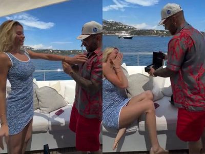 $50,000 gold watch on Monaco yacht: The 'Iranian rich kid' gifts girlfriend Audemars Piguet as millions back home survive on $3 a day