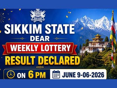Sikkim State Dear Prestige Tuesday Weekly Lottery result declared for June 8, 2026 at 6 PM: Check the Rs 1 crore winning number and other prize winners