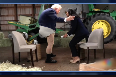 Jimmy Kimmel mocks Trump storming out of interview with president in diaper image: ‘Trumper tantrum’