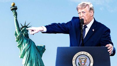 DOJ Claim That Trump Could 'Bulldoze' Statue of Liberty Fits a Pattern