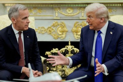 Mark Carney announces opening date for Detroit bridge despite early threat from Trump