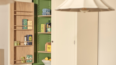 Not Your Average Kitchen Storage — These Cabinet 'Steps' Make Your Adjustable Shelves Look Like an Intentional Design Choice