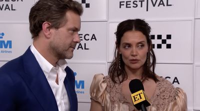 Joshua Jackson Presses Katie Holmes' Hand to His Heart in 'True Declaration of Love' as Secret Co-Star Fling Is Exposed