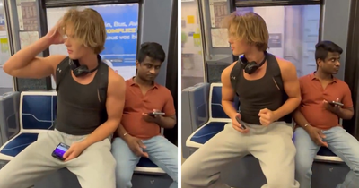 Looksmaxxer Allegedly Sits Next To Man On The Subway To “Mog” Him, But It Doesn’t Go As Planned
