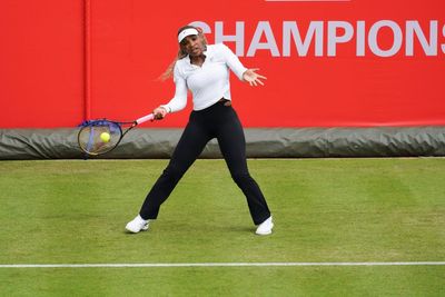 Serena returns: Williams begins her comeback in doubles at Queen's Club