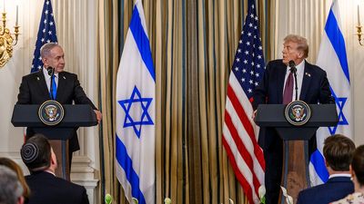 ‘I call the shots’: Donald Trump says Netanyahu will have to accept any US-brokered ceasefire with Iran