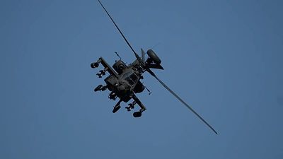 US strikes Iran in 'proportional response' to US Apache helicopter crash