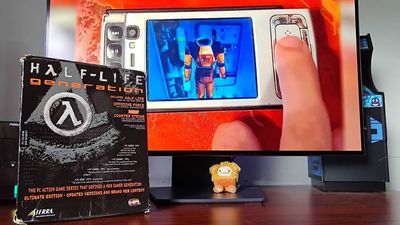 Running Half Life, a 28-year-old PC game, on a 19-year-old Nokia shouldn't be impressive, but it is
