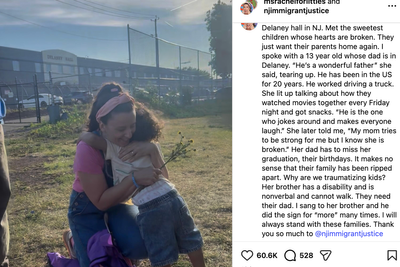 ‘Why are we traumatizing kids’: Ms. Rachel blasts family separation in visit to controversial ICE detention center
