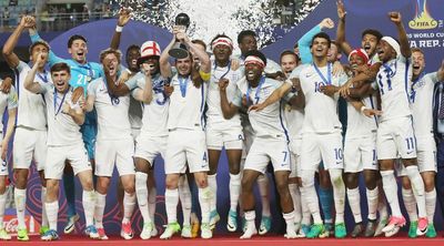 How many of England's U20 World Cup winners are in the England squad?