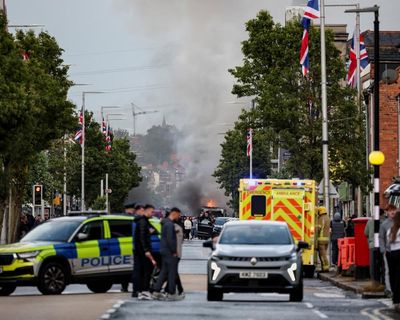‘There’s wee girls inside’: panic as masked men storm house in Belfast