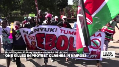 Kenya: one dead at protest anti US Ebola quarantine center