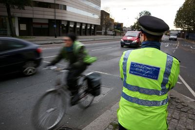 My friends were pulled over by the police and told they were vulnerable as cyclists – but it's drivers that need to be reminded