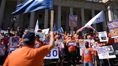 'Undervalued' disability workers push for pay rise