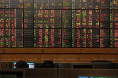 Capital flees Thai stocks as baht continues to decline