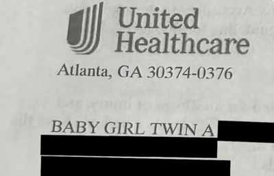 'Dear Baby Girl Twin A': Man Claims UnitedHealthcare Sent His Newborn a Letter Denying NICU Coverage