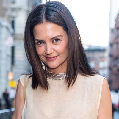 Katie Holmes Just Gave Linen Tank Tops the Chanel Treatment—And I'm Hooked
