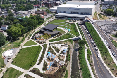 Wealthy donor sues Kentucky park over playground name