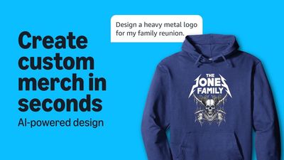 Amazon wants to end dodgy knockoffs with its own AI-generated custom merch printing