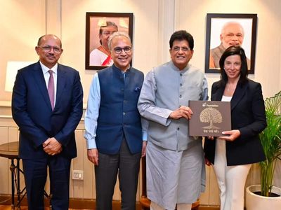 Piyush Goyal meets Ernst & Young CEO, discusses India's role in global supply chains