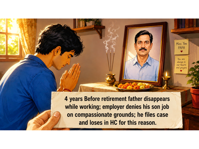 Govt employee missing for over 7 years; son denied compassionate job, loses case in HC for this reason