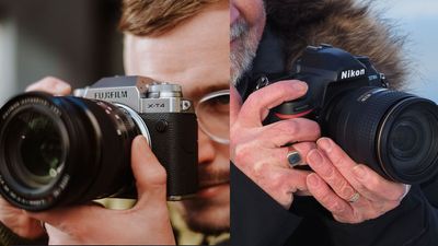 APS-C mirrorless cameras are trending for budget portability. But some full-frame DSLRs are actually the same price