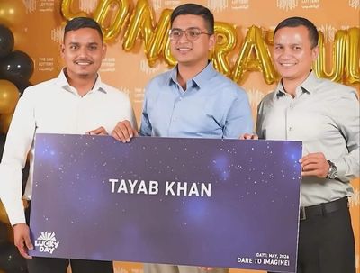 'Hands, legs were shaking': Rs 78,00,00,000 lottery win for Nepali Security Guard in UAE, he plans to build a house and own Mahindra Thar