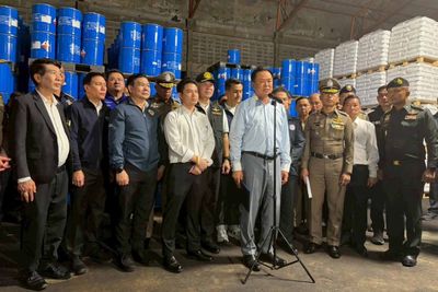 50 tonnes of drug precursors seized in raid