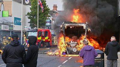 Police officers injured in Belfast and Glasgow anti-immigration protests