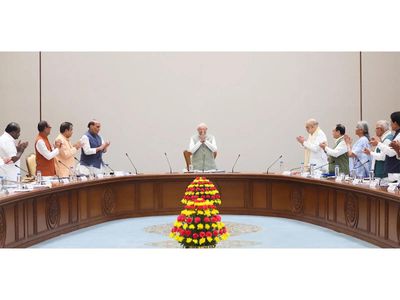 Union Cabinet passes resolution lauding PM Modi for becoming the longest-serving elected PM