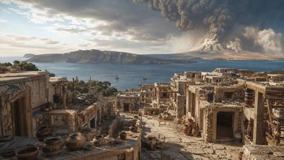 In 1967, archaeologists dug up a lost Bronze Age city buried in ash but its residents vanished without a trace, leaving only silence behind
