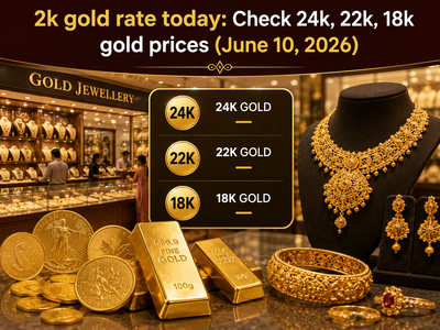 22k gold rate today: Check 24k, 22k, 18k gold prices (June 10, 2026) at Tanishq, Joyalukkas, Kalyan Jewellers, Malabar Gold & Diamonds and IBJA