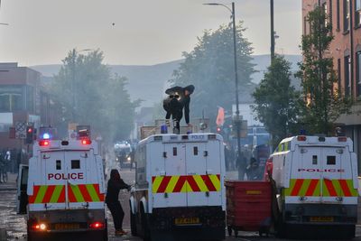 Photos show the aftermath of anti-immigration protests in Northern Ireland