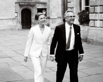 ‘A big pouffy dress is not really me’: the brides who got wed in a suit – long before Dua Lipa