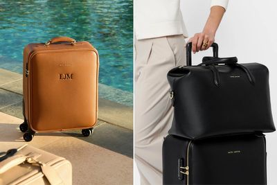 Travel stylishly with Katie Loxton's airline-approved hand luggage