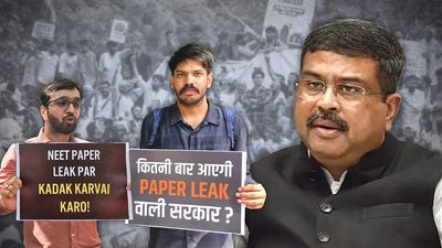 343 posts since May, but India’s exam crisis barely exists in the education minister’s timeline
