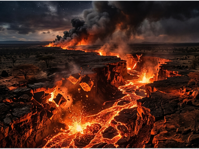 Ethiopia is slowly tearing toward a new ocean, and geologists have uncovered how the rift is pulling the continent apart from below