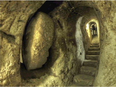 In 1963, a homeowner knocking down a wall in Cappadocia found a hidden passage, and Derinkuyu opened a city underground