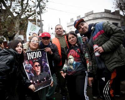 ‘Not just a singer’: Argentinians queue for miles to mourn biggest rockstar most of world has never heard of