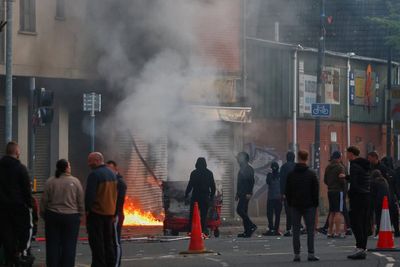 Families forced to flee their homes as Belfast rioters tried to burn them down