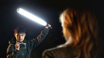 Forget pool floaties, these amazing new photo-video lights inflate for portable, creative lighting