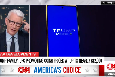 CNN star loses it on air over Trump gold phone and other branded merch: ‘Where does he find the time?’