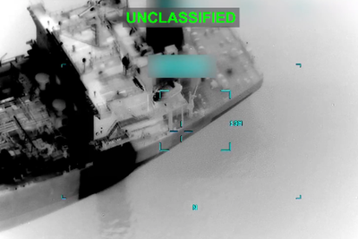 US military fires on tanker trying to transport oil from Iran