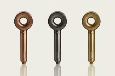 This shower head filter works wonders on London's hard water
