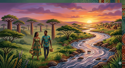 African proverb of the day: 'Let your love be like the misty rain, coming softly but...' - thought-provoking life lessons on love, building lasting relationships, romance, lasting affection and how you should treat your partner