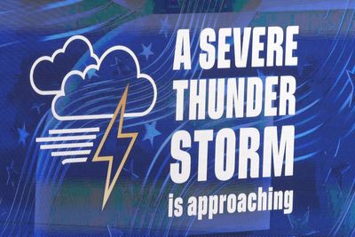 What is World Cup lightning protocol? France v Iraq suspended after storms in Philadelphia