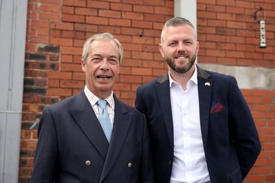 Nigel Farage dismisses Reform candidate’s misogynistic comments as ‘pub talk’