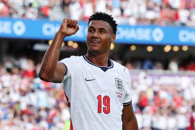 What was the England score last night in final World Cup warm-up match?