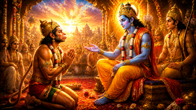 Why Lord Rama Compared Hanuman to Bharat?